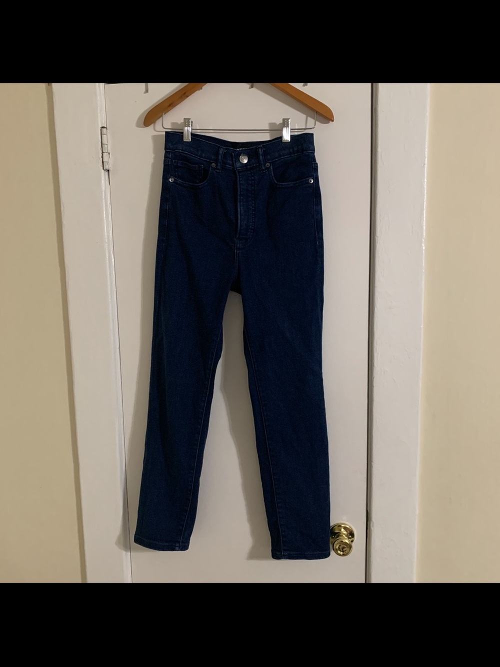 Express High-Rise Dark Blue Women's Jeans  Size 2